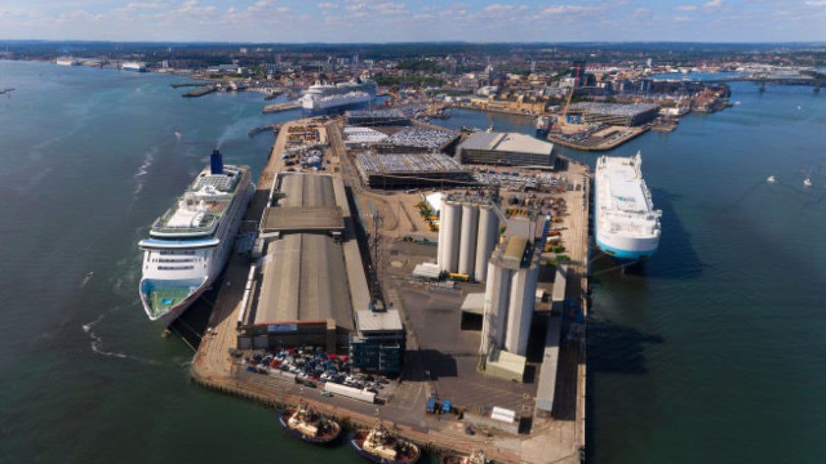 Southampton cruise port